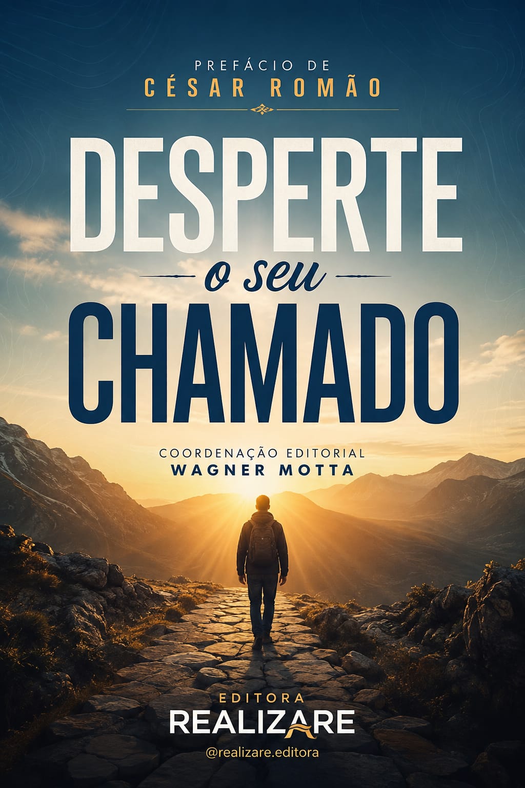 Capa do livro Desperte o seu Chamado, com coordenação editorial de Wagner Motta