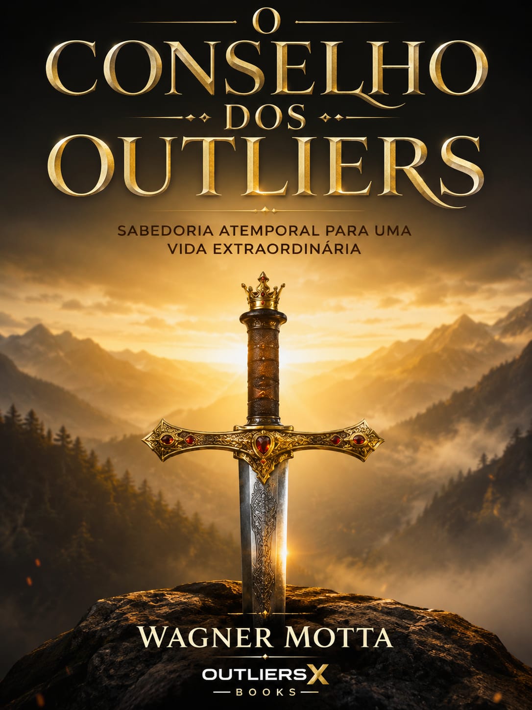 Capa do livro O Conselho dos Outliers, de Wagner Motta