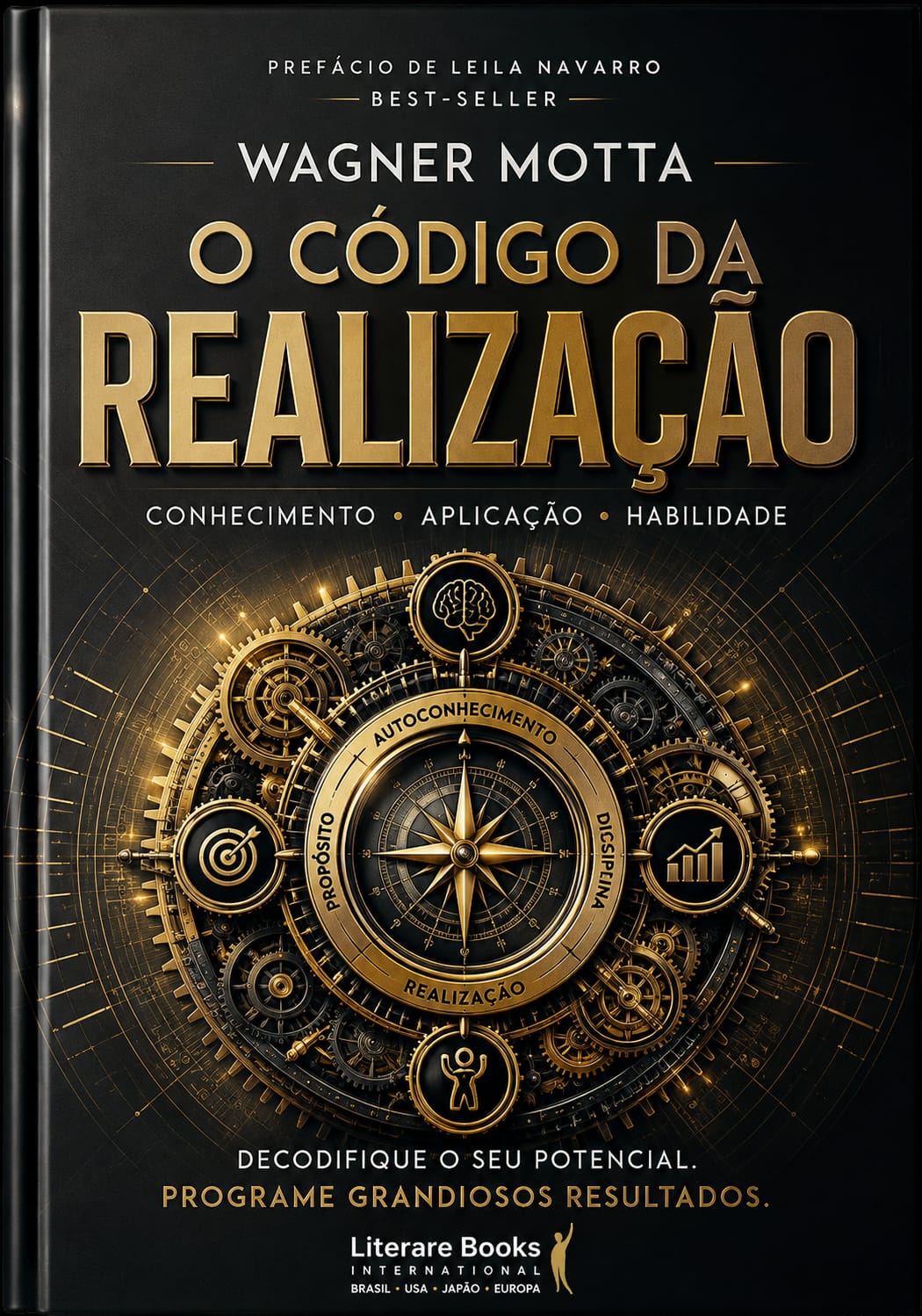 Capa do livro O Código da Realização, de Wagner Motta