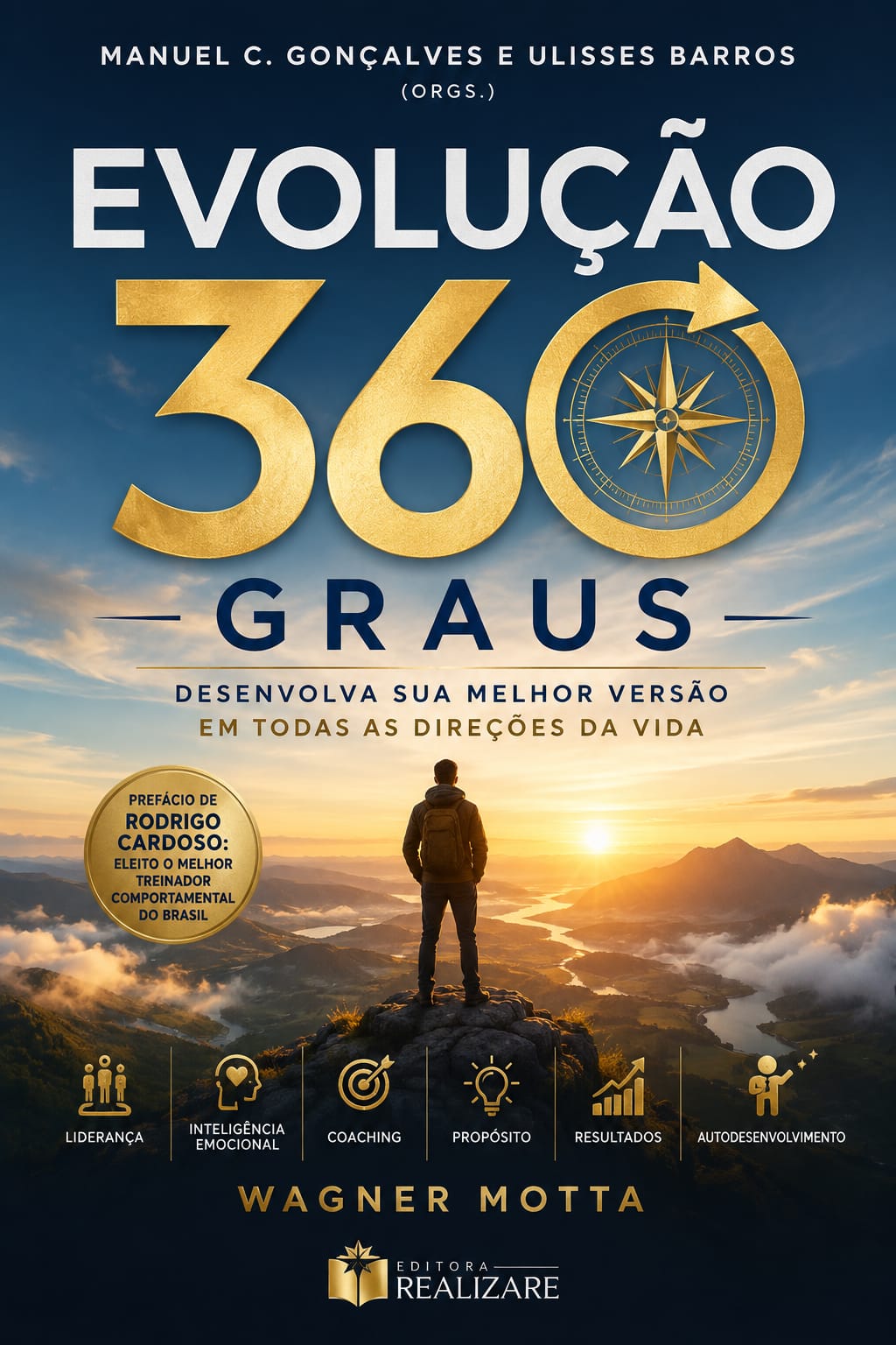 Capa da coautoria Evolução 360 Graus, com Wagner Motta